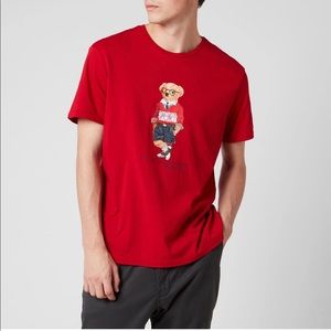 POLO RALPH LAUREN POLO BEAR MEN'S SHORT SLEEVE T-SHIRT LARGE